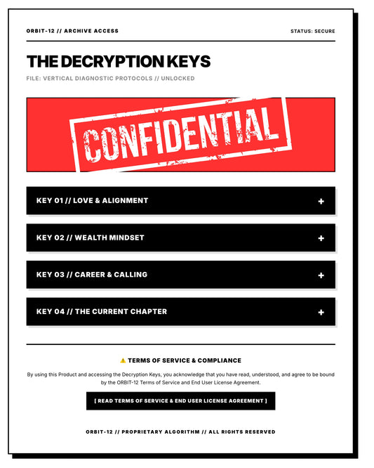 ORBIT-12 DECRYPTION KEYS